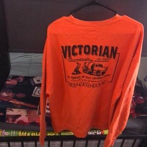 Long sleeve orange